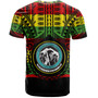Hawaii T-Shirt King Kekaulike High School Reggae Color Polynesian
