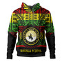 Hawaii Hoodie Kohala High School Reggae Color Polynesian