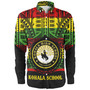 Hawaii Long Sleeve Shirt Kohala High School Reggae Color Polynesian