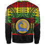 Hawaii Sweatshirt Laupāhoehoe Community Public Charter School Reggae Color Polynesian