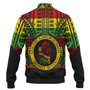 Hawaii Baseball Jacket Leilehua High School Reggae Color Polynesian