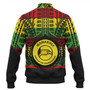 Hawaii Baseball Jacket Nanakuli High and Intermediate School Reggae Color Polynesian