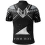 Tokelau Custom Personalised  Polo Shirt Polynesian Tribal Tattoo