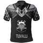 Tuvalu Custom Personalised Polo Shirt Polynesian Tribal Tattoo