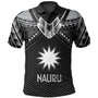 Nauru Custom Personalised Polo Shirt Polynesian Tribal Tattoo