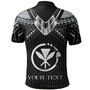 Hawaii Kanaka Maoli Custom Personalised Polo Shirt Polynesian Tribal Tattoo