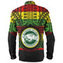 Hawaii Long Sleeve Shirt Olomana High School Reggae Color Polynesian