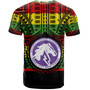 Hawaii T-Shirt Pearl City High School Reggae Color Polynesian