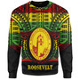 Hawaii Sweatshirt President Theodore Roosevelt High School Reggae Color Polynesian
