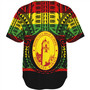 Hawaii Baseball Shirt President Theodore Roosevelt High School Reggae Color Polynesian