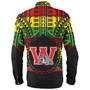 Hawaii Long Sleeve Shirt Waialua High and Intermediate School Reggae Color Polynesian