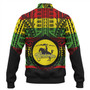 Hawaii Baseball Jacket Waimea High School Reggae Color Polynesian