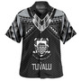 Tuvalu Custom Personalised Hawaiian Shirt Polynesian Tribal Tattoo