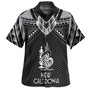 New Caledonia Custom Personalised Hawaiian Shirt Polynesian Tribal Tattoo