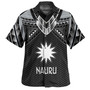 Nauru Custom Personalised Hawaiian Shirt Polynesian Tribal Tattoo