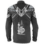 New Caledonia Custom Personalised Long Sleeve Shirt Polynesian Tribal Tattoo