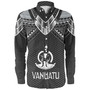 Vanuatu Custom Personalised Long Sleeve Shirt Polynesian Tribal Tattoo