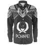 Pohnpei State Custom Personalised Long Sleeve Shirt Polynesian Tribal Tattoo