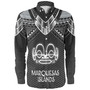 Marquesas Islands Custom Personalised Long Sleeve Shirt Polynesian Tribal Tattoo