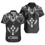 Kosrae Custom Personalised Short Sleeve Shirt Polynesian Tribal Tattoo