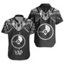 Yap State Custom Personalised Short Sleeve Shirt Polynesian Tribal Tattoo