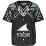 Tokelau Custom Personalised Baseball Shirt Polynesian Tribal Tattoo