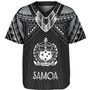 Samoa Custom Personalised Baseball Shirt Polynesian Tribal Tattoo