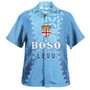 Fiji Hawaiian Shirt Boso Levu With Fijian War Club Polynesian