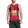 Papua New Guinea Tank Top PNG Tokpisin Languge Polynesian