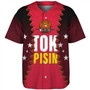 Papua New Guinea Baseball Shirt PNG Tokpisin Languge Polynesian