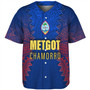 Guam Baseball Shirt Metgot Chamorro Latte Stone Guam Polynesian