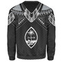 Guam Custom Personalised Sweatshirt Polynesian Tribal Tattoo