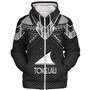 Tokelau Custom Personalised Sherpa Hoodie Polynesian Tribal Tattoo