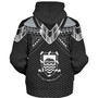 Tuvalu Custom Personalised Sherpa Hoodie Polynesian Tribal Tattoo