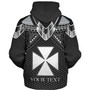 Wallis And Futuna Custom Personalised Sherpa Hoodie Polynesian Tribal Tattoo