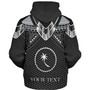 Chuuk State Custom Personalised Sherpa Hoodie Polynesian Tribal Tattoo