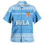 Fiji Hawaiian Shirt Bula Coat Of Arm Of Fiji Polynesian
