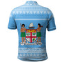 Fiji Polo Shirt Bula Coat Of Arm Of Fiji Polynesian