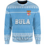 Fiji Sweatshirt Bula Coat Of Arm Of Fiji Polynesian