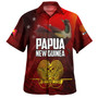 Papua New Guinea Hawaiian Shirt Paradisaea Bird Traditional Patterns Style