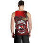 Papua New Guinea Tank Top Paradisaea Bird Traditional Patterns Style