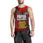 Papua New Guinea Tank Top Paradisaea Bird Traditional Patterns Style