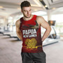 Papua New Guinea Tank Top Paradisaea Bird Traditional Patterns Style