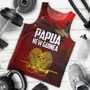 Papua New Guinea Tank Top Paradisaea Bird Traditional Patterns Style