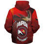 Papua New Guinea Sherpa Hoodie Paradisaea Bird Traditional Patterns Style