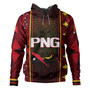 Papua New Guinea Custom Personalised Hoodie  Seal And Map Tribal Traditional Patterns
