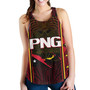Papua New Guinea Custom Personalised Women Tank  Seal And Map Tribal Traditional Patterns