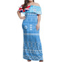 Fiji Combo Dress And Shirt Polynesian Flag With Coat Of Arms