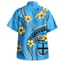 Fiji Combo Dress And Shirt Bula Style Plumeria Flower