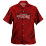 Tonga Combo Dress And Shirt Polynesian Hibiscus Style